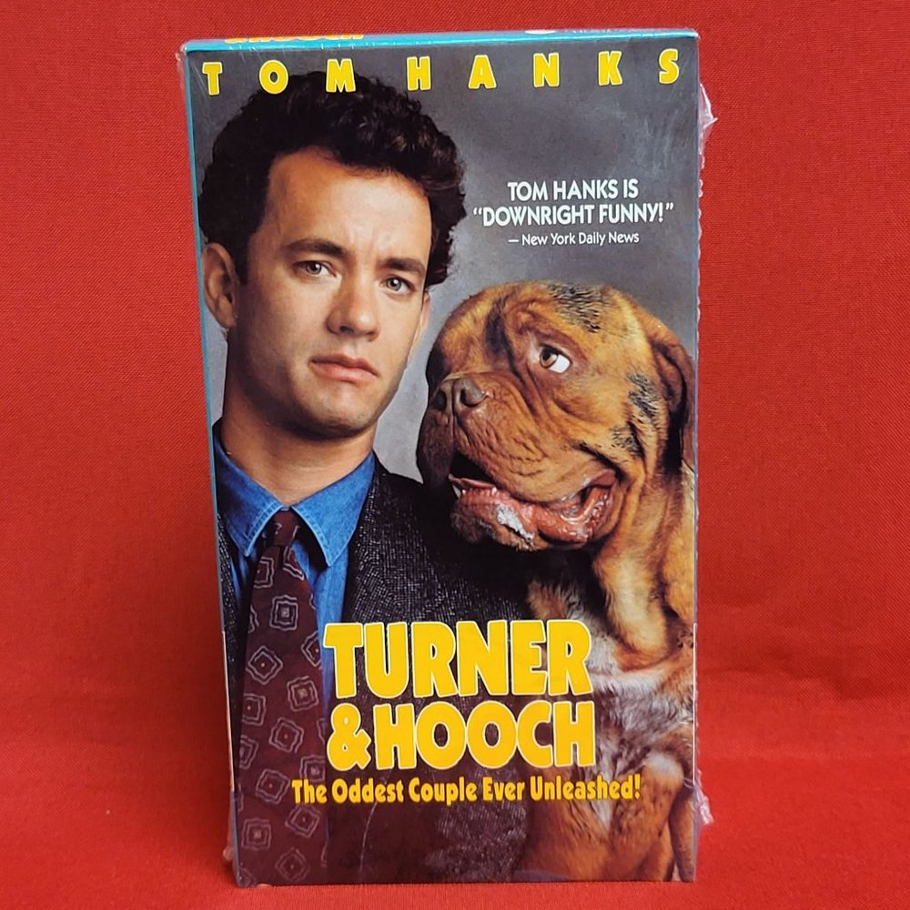 Turner & Hooch Tom Hanks VHS New Sealed